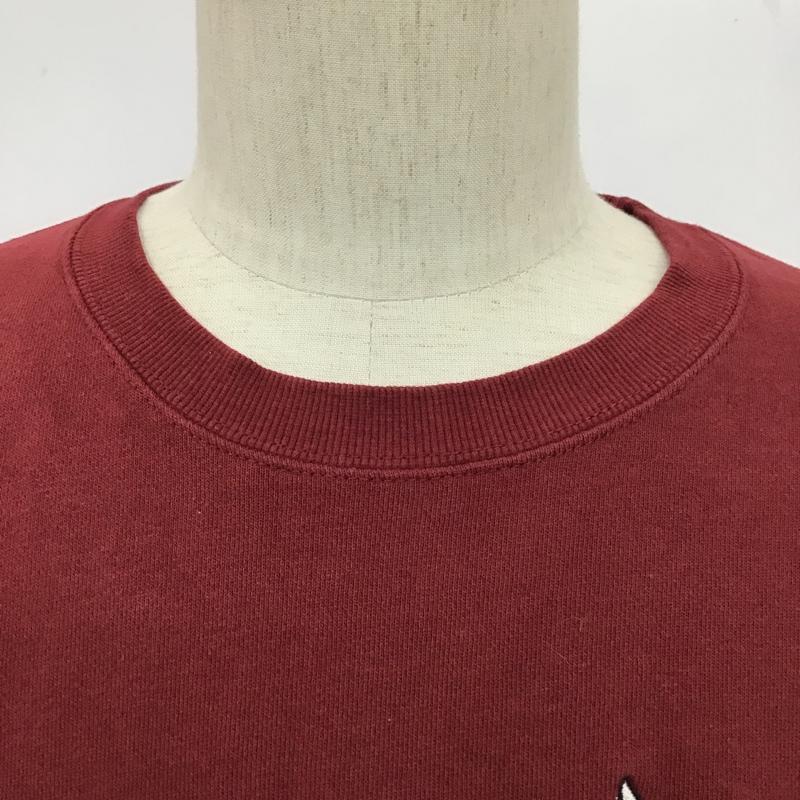 ユナイテッドアスレ United Athle トレーナー 長袖 XL ロゴ、文字 えんじ / ワインレッド / メンズ USED 古着 中古 10097080