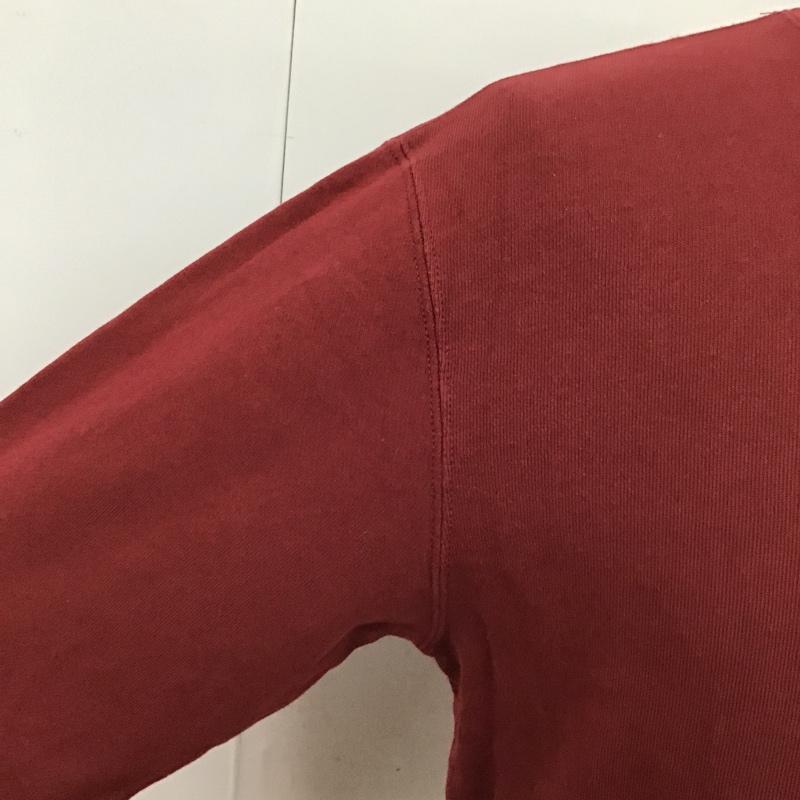 ユナイテッドアスレ United Athle トレーナー 長袖 XL ロゴ、文字 えんじ / ワインレッド / メンズ USED 古着 中古 10097080