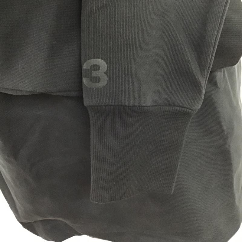 ワイスリー Y-3 トレーナー 長袖 adidas YOHJI YAMAMOTO L 無地 黒 / ブラック / メンズ USED 古着 中古 10097125