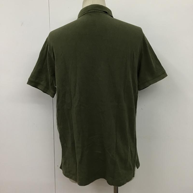 ポロラルフローレン POLO RALPH LAUREN ポロシャツ 半袖 XL ワンポイント カーキ / カーキ / メンズ USED 古着 中古 10097140