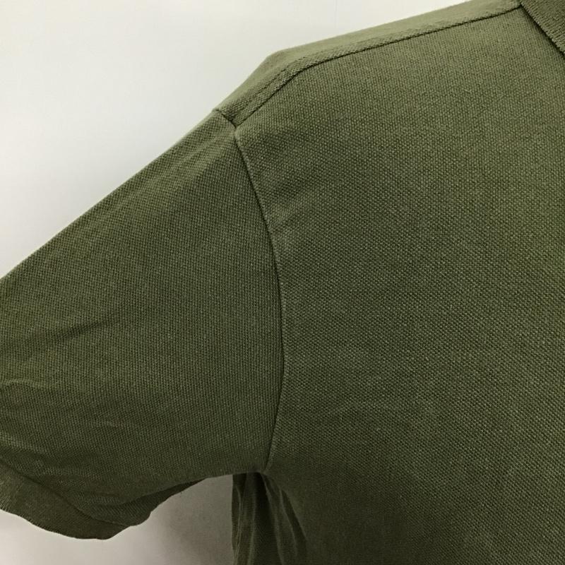 ポロラルフローレン POLO RALPH LAUREN ポロシャツ 半袖 XL ワンポイント カーキ / カーキ / メンズ USED 古着 中古 10097140