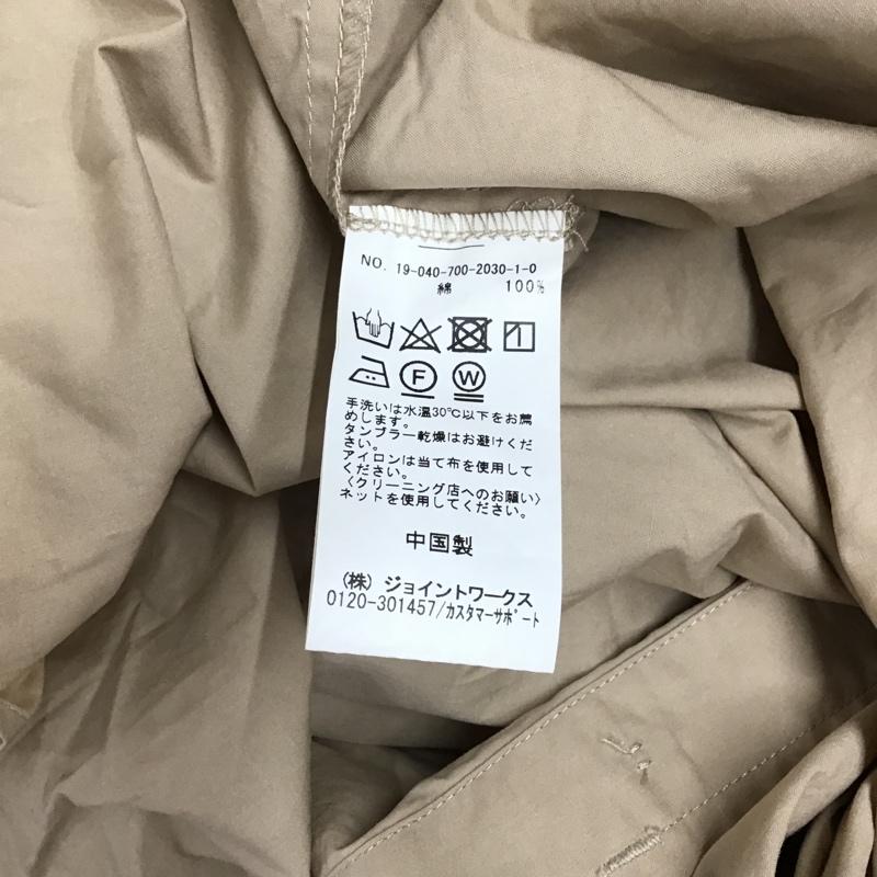 シンプリシテェ Simplicite ワンピース ロングスカート 19-040-700-2030-1-0 スキッパー 無地 ベージュ / ベージュ / レディース USED 古着 中古 10097175