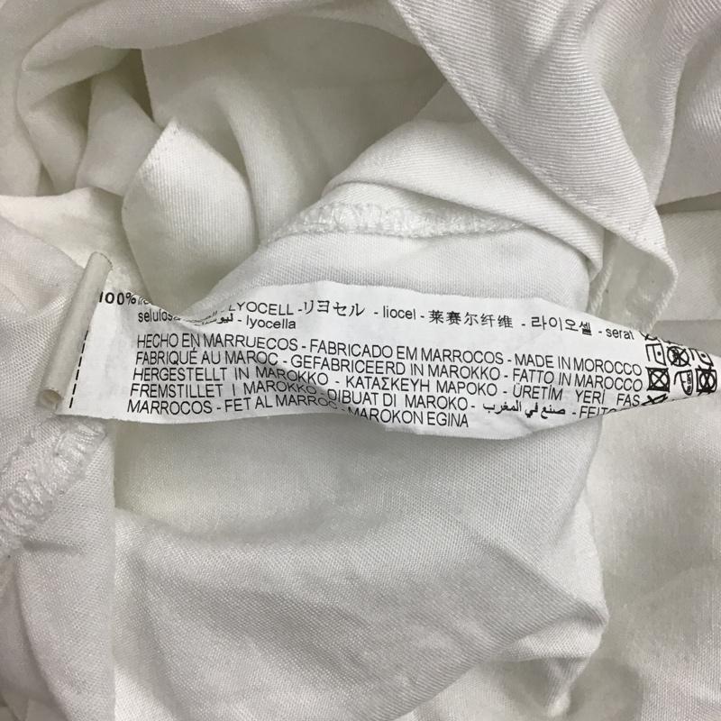 ザラ ZARA ワンピース ロングスカート M 無地 白 / ホワイト / レディース USED 古着 中古 10097211