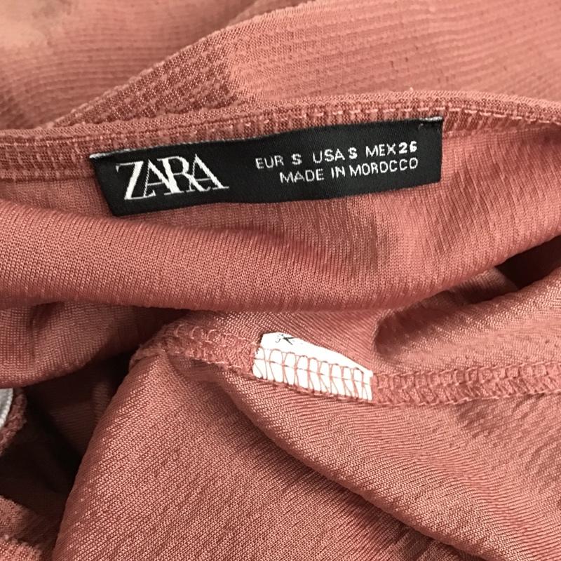 ザラ ZARA ワンピース ロングスカート S 無地 桃 / ピンク / レディース USED 古着 中古 10097214