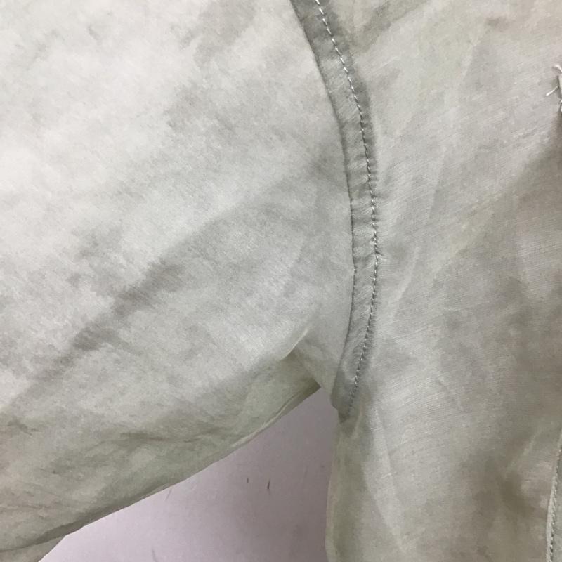 クラシカルエルフ classicalelf シャツ、ブラウス 長袖 ce0960051 ゆったりシアーシャツ タグ付き M 無地 カーキ / カーキ / レディース USED 古着 中古 10097218