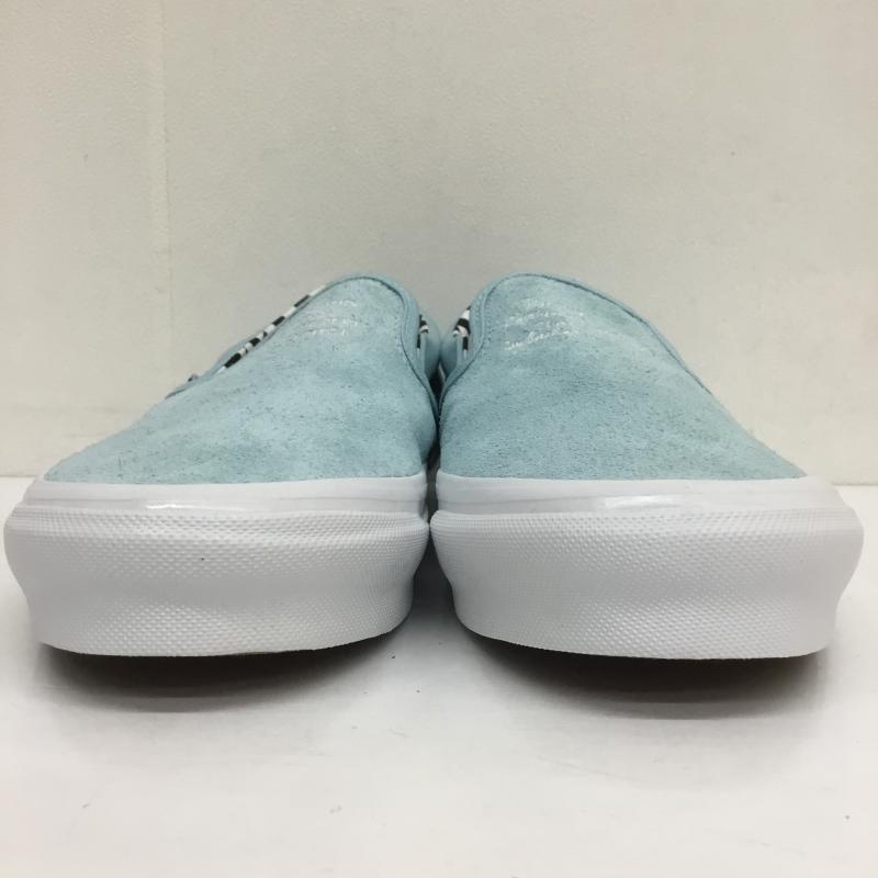 バンズ VANS スニーカー スニーカー Ray Barbee レイ・バービー Leica ライカ Classic Slip-On スリッポン VN0A45JK92S1 28.0cm 刺繍 X ロゴ、文字 水色 / ライトブルー / メンズ USED 古着 中古 10097232