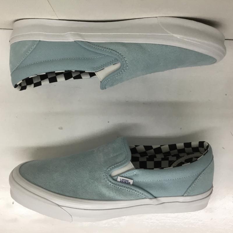 バンズ VANS スニーカー スニーカー Ray Barbee レイ・バービー Leica ライカ Classic Slip-On スリッポン VN0A45JK92S1 28.0cm 刺繍 X ロゴ、文字 水色 / ライトブルー / メンズ USED 古着 中古 10097232