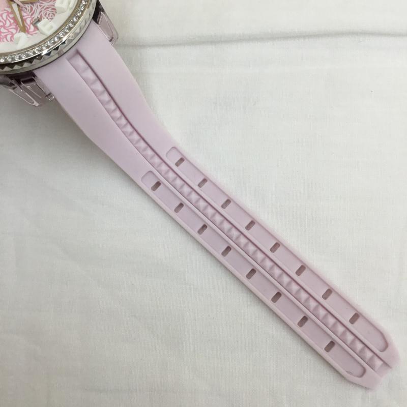 テンデンス Tendence 腕時計 アナログ(クォーツ式) CRAZY Medium クレイジーミディアム TY930065 白 / ホワイト / X 桃 / ピンク / レディース USED 古着 中古 10097240