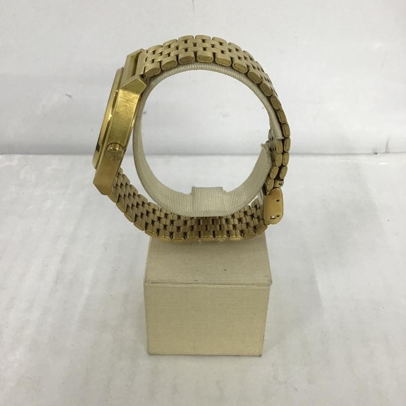 ニクソン NIXON 腕時計 アナログ(クォーツ式) A045126 TIMTE TELLE ALL GOLD 箱有 ロゴ、文字 金 / ゴールド / メンズ USED 古着 中古 10097270
