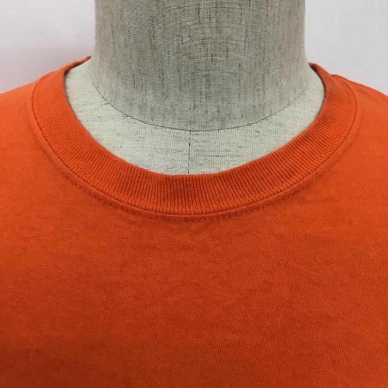 ロンリー LONELY論理 Tシャツ 半袖 半袖カットソー プリントTシャツ クルーネックカットソー M ロゴ、文字 橙 / オレンジ / メンズ USED 古着 中古 10097278