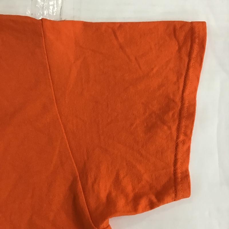 ロンリー LONELY論理 Tシャツ 半袖 半袖カットソー プリントTシャツ クルーネックカットソー M ロゴ、文字 橙 / オレンジ / メンズ USED 古着 中古 10097278
