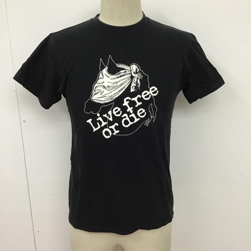 ルードギャラリー RUDE GALLERY Tシャツ 半袖 半袖カットソー プリントTシャツ クルーネックカットソー S プリント 黒 / ブラック / メンズ USED 古着 中古 10097281