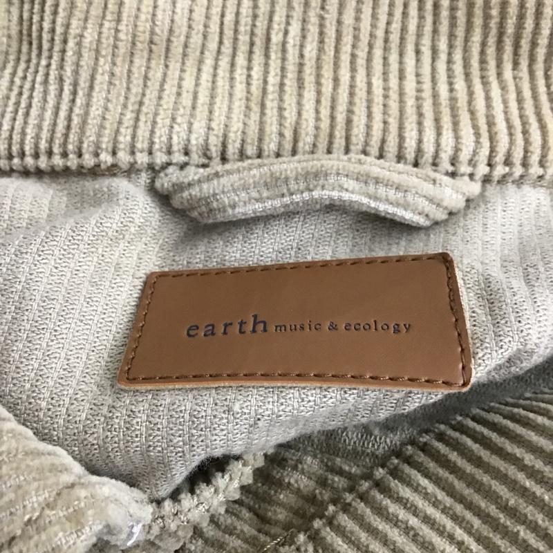 アースミュージックアンドエコロジー earth music&ecology ジャケット、上着 ジャケット、ブレザー Y0183I10020 コーデュロイGジャン FREE 無地 ベージュ / ベージュ / レディース USED 古着 中古 10097286