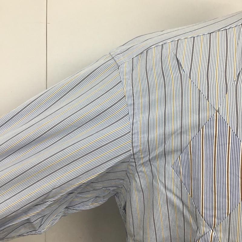 コムデギャルソン COMME des GARCONS シャツ、ブラウス 長袖 長袖シャツ カラーシャツ ポケットシャツ 長袖カットソー ストライプシャツ S ストライプ マルチカラー / マルチカラー / メンズ USED 古着 中古 10097298