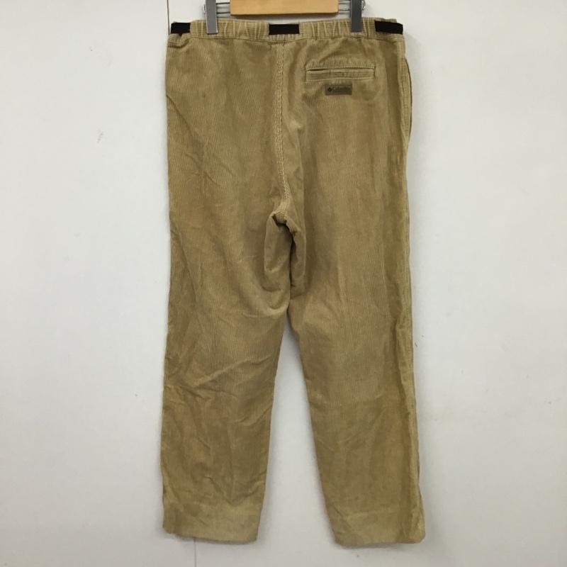 コロンビア Columbia ボトムス ボトムス カジュアルパンツ ワイドパンツ ストレートパンツ コーデュロイパンツ L 無地 ベージュ / ベージュ / メンズ USED 古着 中古 10097301