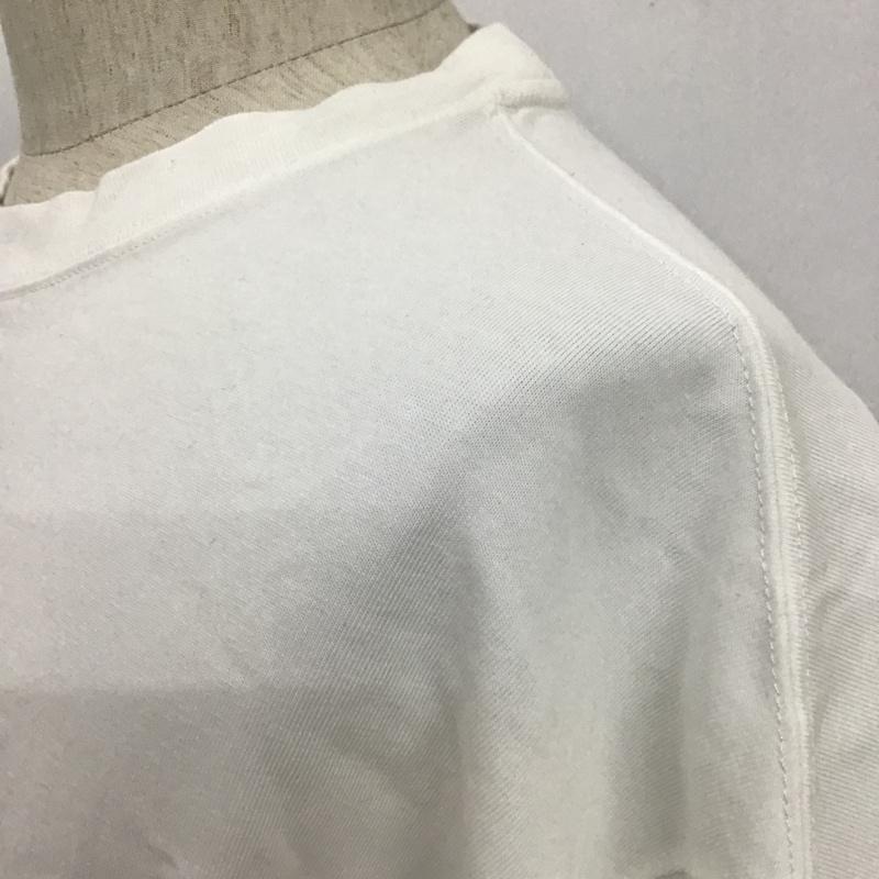 アヴィレックス AVIREX Tシャツ 半袖 6123280 ビッグロゴルーズフィットTシャツ 半袖カットソー クルーネックカットソー プリントカットソー XL プリント 白 / ホワイト / メンズ USED 古着 中古 10097307