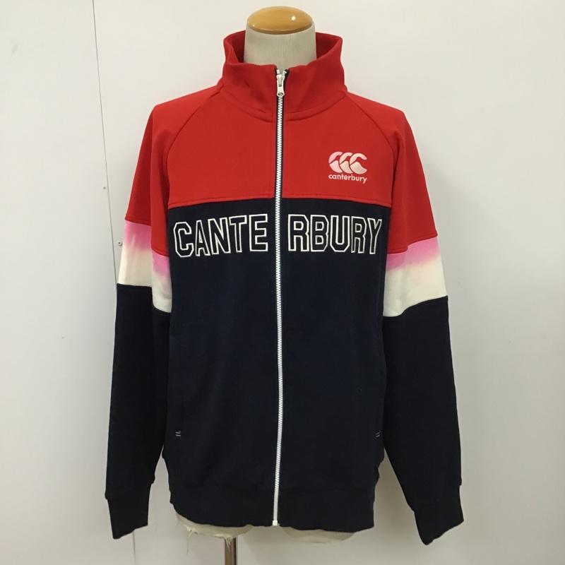 カンタベリー CANTERBURY ジャケット、上着 ジャケット、ブレザー RA40589 スウェットフルジップ FLEXWARMCNTTRACKJACKET ジャージ ジップアップジャケット スポーツウェア XL ロゴ、文字 マルチカラー / マルチカラー / メンズ USED 古着 中古 10097346