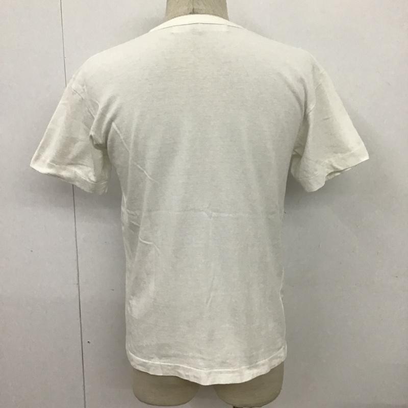 プレイコムデギャルソン PLAY COMME des GARCONS Tシャツ 半袖 AZ-T090 Tシャツ 半袖カットソー プリントTシャツ クルーネックカットソー M プリント 白 / ホワイト / メンズ USED 古着 中古 10097353
