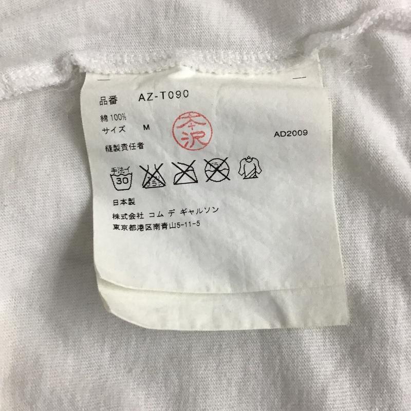プレイコムデギャルソン PLAY COMME des GARCONS Tシャツ 半袖 AZ-T090 Tシャツ 半袖カットソー プリントTシャツ クルーネックカットソー M プリント 白 / ホワイト / メンズ USED 古着 中古 10097353