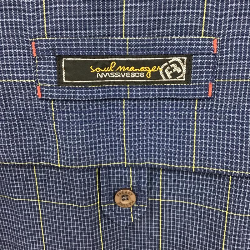 古着 USED シャツ、ブラウス 長袖 長袖シャツ カラーシャツ ポケットシャツ 長袖カットソー チェックシャツ XL チェック マルチカラー / マルチカラー / メンズ USED 古着 中古 10097381