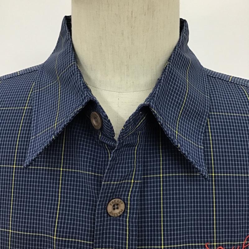 古着 USED シャツ、ブラウス 長袖 長袖シャツ カラーシャツ ポケットシャツ 長袖カットソー チェックシャツ XL チェック マルチカラー / マルチカラー / メンズ USED 古着 中古 10097381