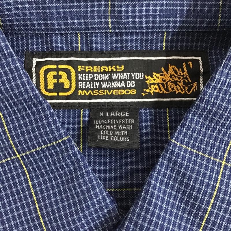 古着 USED シャツ、ブラウス 長袖 長袖シャツ カラーシャツ ポケットシャツ 長袖カットソー チェックシャツ XL チェック マルチカラー / マルチカラー / メンズ USED 古着 中古 10097381