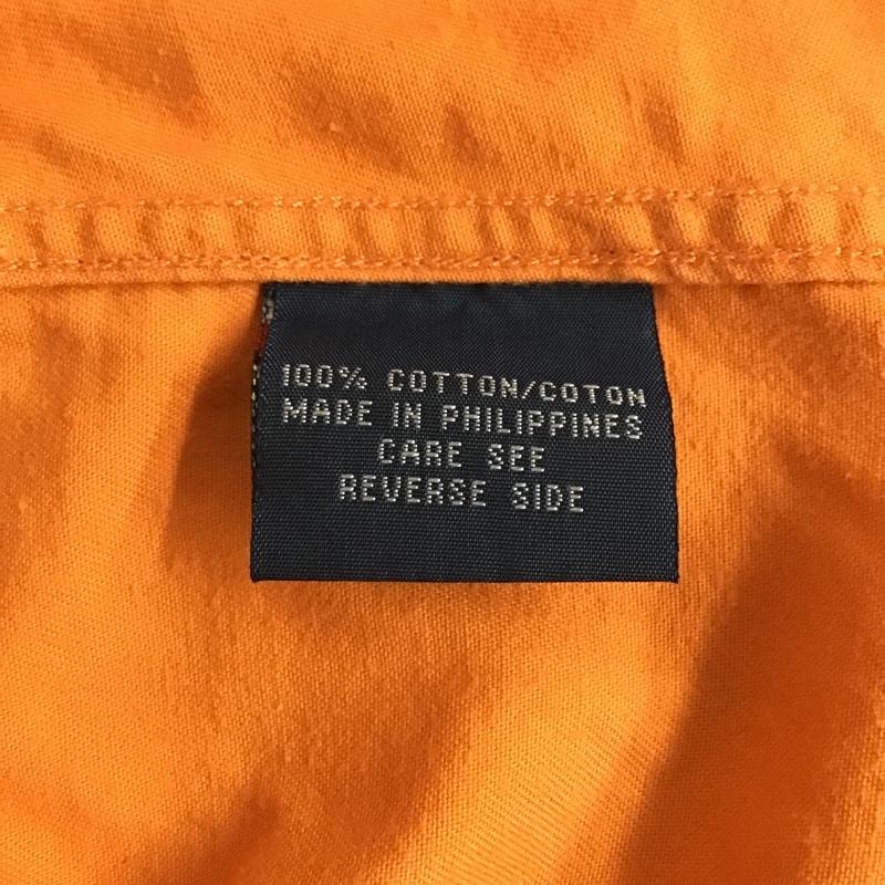 ラルフローレン RALPHLAUREN シャツ、ブラウス 長袖 長袖シャツ カジュアルシャツ ボタンダウンシャツ 2 ロゴ、文字 橙 / オレンジ / メンズ USED 古着 中古 10097399