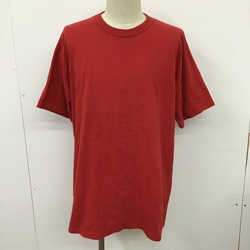 ラッセル RUSSELL Tシャツ 半袖 半袖カットソー プリントTシャツ クルーネックカットソー 古着 L プリント 赤 / レッド / メンズ USED 古着 中古 10097402