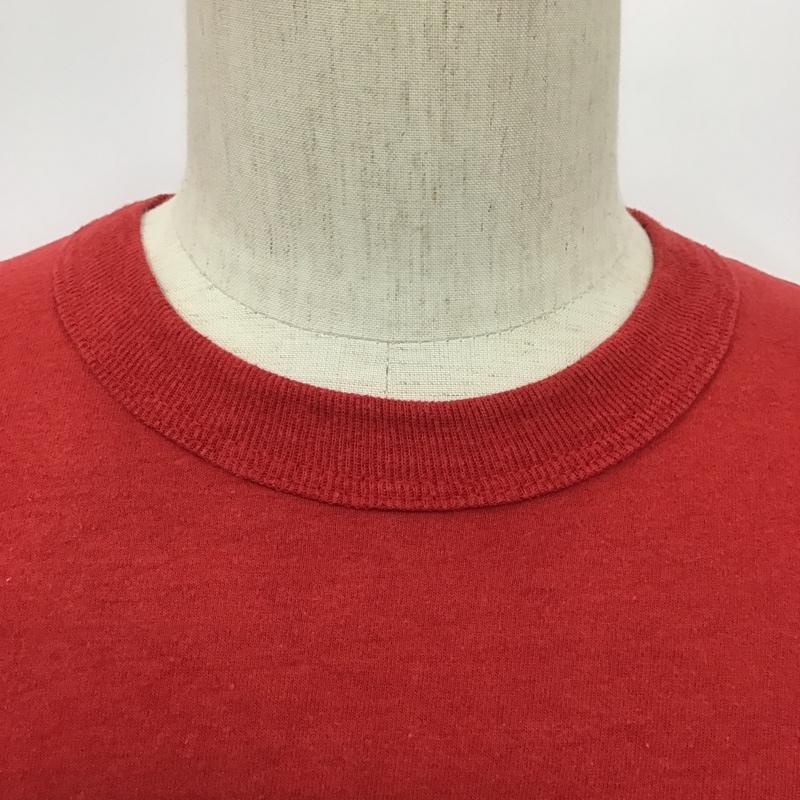 ラッセル RUSSELL Tシャツ 半袖 半袖カットソー プリントTシャツ クルーネックカットソー 古着 L プリント 赤 / レッド / メンズ USED 古着 中古 10097402