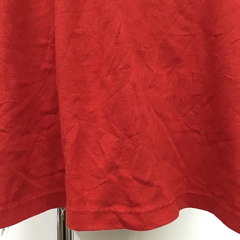 ラッセル RUSSELL Tシャツ 半袖 半袖カットソー プリントTシャツ クルーネックカットソー 古着 L プリント 赤 / レッド / メンズ USED 古着 中古 10097402