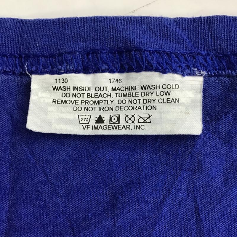 マジェスティック MAJESTIC Tシャツ 半袖 XL プリント 青 / ブルー / メンズ USED 古着 中古 10097404
