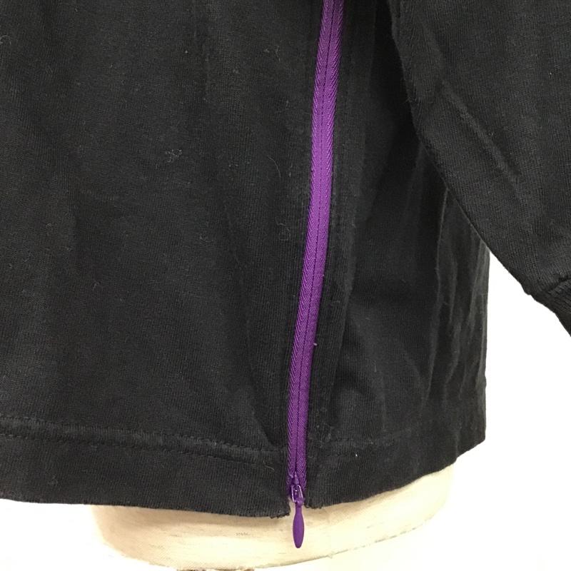 古着 USED カットソー 長袖 長袖カットソー クルーネックカットソー ロングスリーブカットソー プリントTシャツ M ロゴ、文字 黒 / ブラック / メンズ USED 古着 中古 10097407