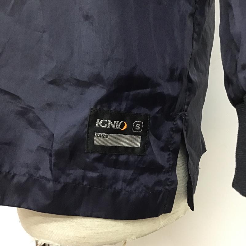 イグニオ IGNIO カットソー 長袖 長袖カットソー クルーネックカットソー ロングスリーブカットソー S 無地 紺 / ネイビー / メンズ USED 古着 中古 10097412