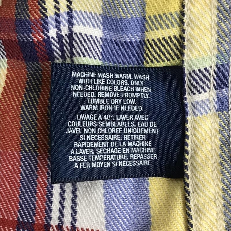 ポロバイラルフローレン Polo by RALPH LAUREN シャツ、ブラウス 長袖 長袖 チェック マルチカラー / マルチカラー / メンズ USED 古着 中古 10097422