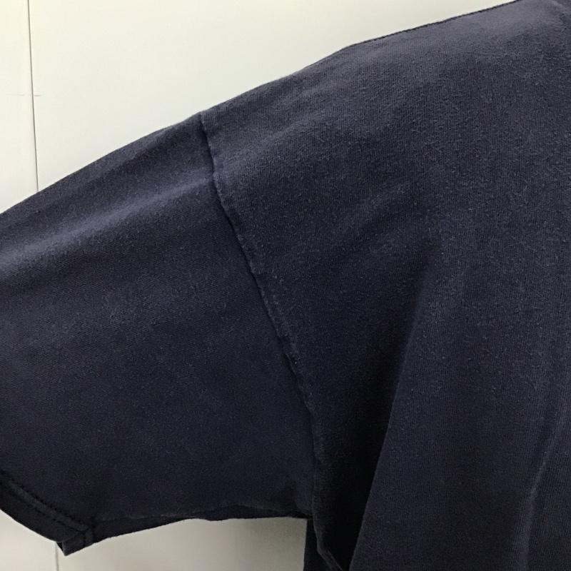 ハーレーダビッドソン Harley-Davidson Tシャツ 半袖 半袖カットソー プリントTシャツ クルーネックカットソー 古着 XL ロゴ、文字 紺 / ネイビー / メンズ USED 古着 中古 10097427