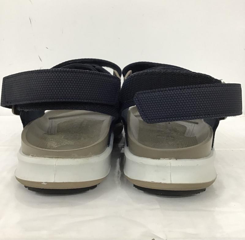 ビルケンシュトック BIRKENSTOCK サンダル サンダル Tatacoa タタコア 42 27cm 27.0cm ロゴ、文字 紺 / ネイビー / X ベージュ / ベージュ / メンズ USED 古着 中古 10097436