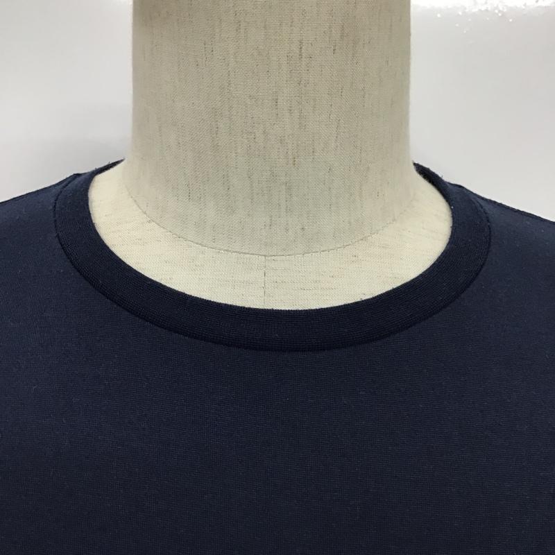ザノースフェイス THE NORTH FACE Tシャツ 半袖 NT31620 ショートスリーブカラードームT 半袖カットソー Tシャツ プリントTシャツ S ロゴ、文字 紺 / ネイビー / メンズ USED 古着 中古 10097442