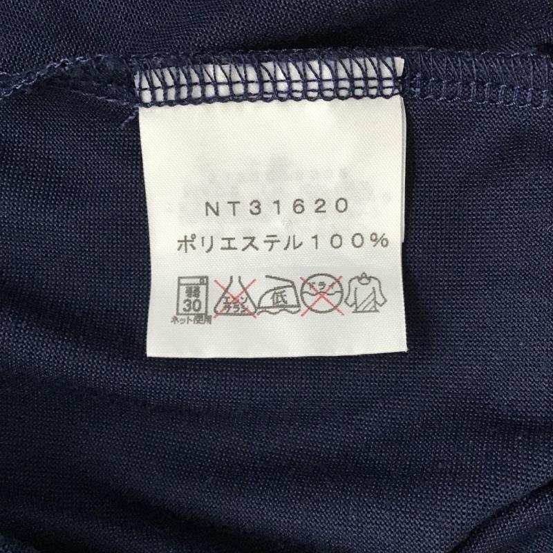 ザノースフェイス THE NORTH FACE Tシャツ 半袖 NT31620 ショートスリーブカラードームT 半袖カットソー Tシャツ プリントTシャツ S ロゴ、文字 紺 / ネイビー / メンズ USED 古着 中古 10097442