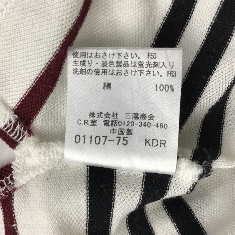 バーバリーブラックレーベル BURBERRY BLACK LABEL ポロシャツ 半袖 半袖ポロシャツ カラーシャツ ボーダーカットソーカジュアルシャツ 2 ボーダー柄 マルチカラー / マルチカラー / メンズ USED 古着 中古 10097472