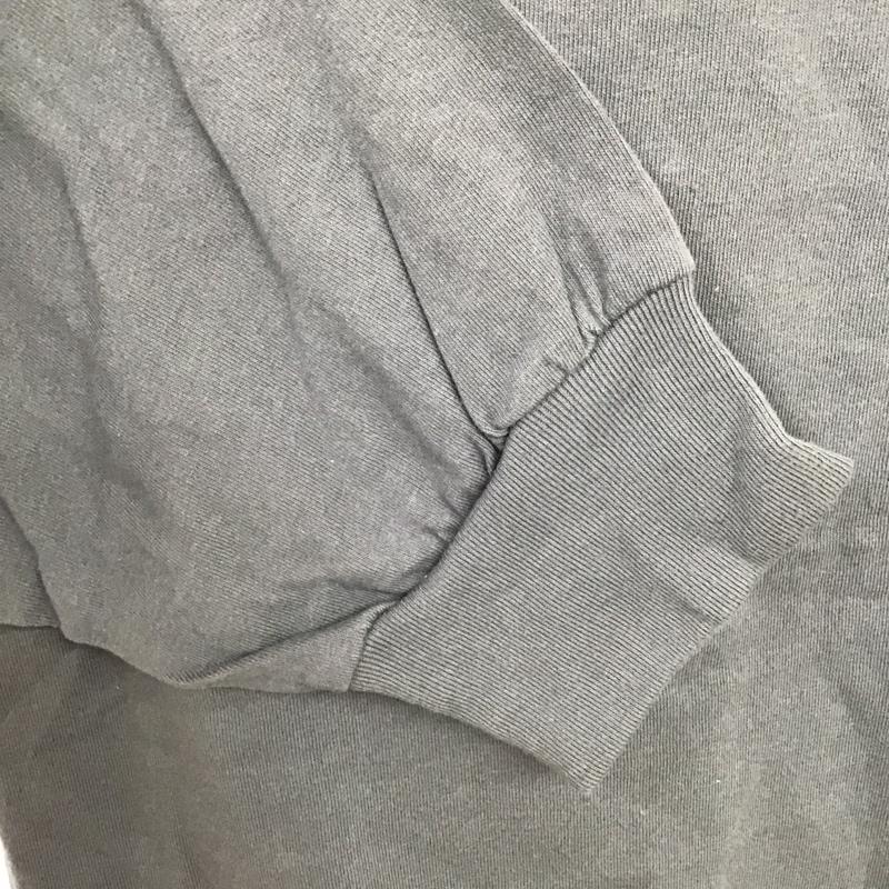 モノマート MONO-MART カットソー 長袖 長袖カットソー クルーネックカットソー ロングスリーブカットソー プリントTシャツ L プリント 灰 / グレー / メンズ USED 古着 中古 10097485