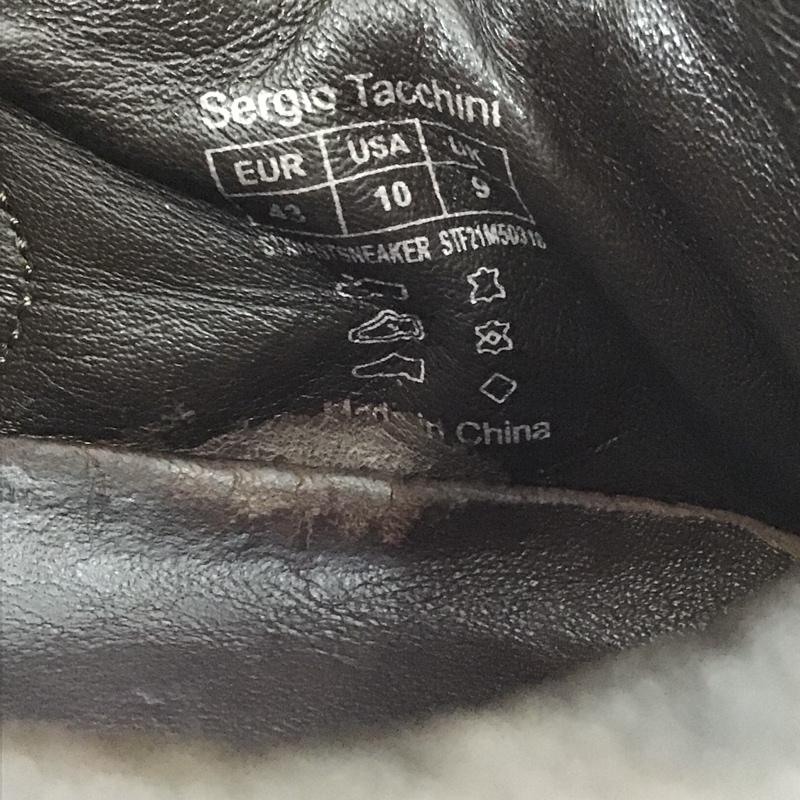 モンキータイム MONKEY TIME スニーカー スニーカー SERGIO TACCHINI ASAP NAST USA10 箱有 US:10 ロゴ、文字 黒 / ブラック / X 紫 / パープル / メンズ USED 古着 中古 10097486