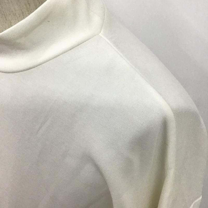 エマクローズ EMMA CLOTHES カットソー 長袖 長袖カットソー クルーネックカットソー ロングスリーブカットソー タートルネック M 無地 白 / ホワイト / メンズ USED 古着 中古 10097488