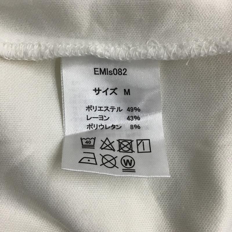 エマクローズ EMMA CLOTHES カットソー 長袖 長袖カットソー クルーネックカットソー ロングスリーブカットソー タートルネック M 無地 白 / ホワイト / メンズ USED 古着 中古 10097488