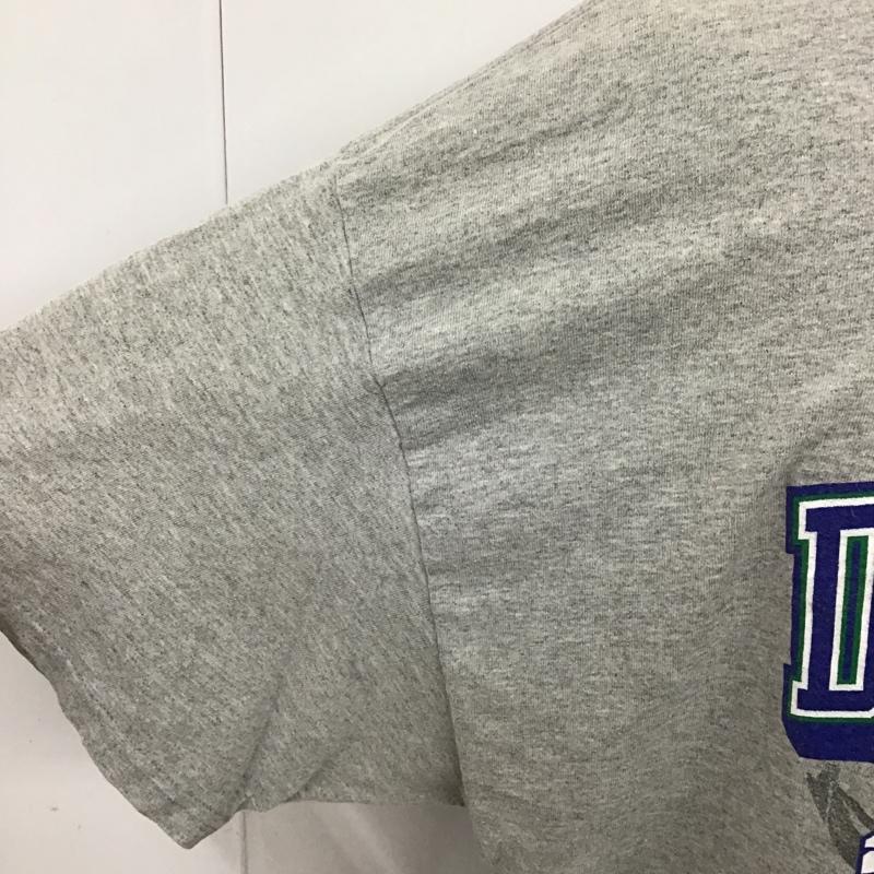 チャンピオン Champion Tシャツ 半袖 半袖カットソー プリントTシャツ クルーネックカットソー 古着 XL プリント 灰 / グレー / メンズ USED 古着 中古 10097490