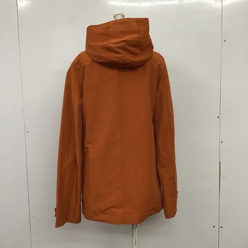 リズムオブライフユナイテッドアローズ RHYTHMOFLIFEUNITEDARROWS ジャケット、上着 ジャンパー、ブルゾン ナイロンジャケット フード付きジャケット カジュアルジャケット 前ボタン 無地 橙 / オレンジ / レディース USED 古着 中古 10097530