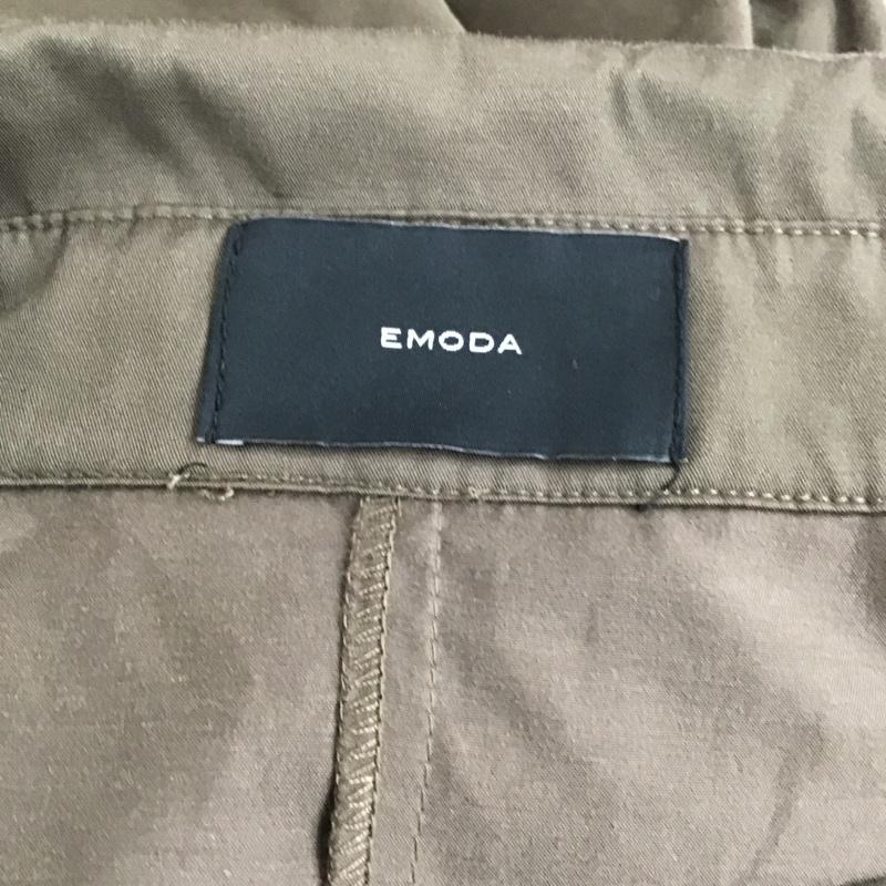 エモダ EMODA コート トレンチコート 042050070001-01 プレイフルバルキートレンチコート 3way FREE 無地 ダークブラウン / ダークブラウン / レディース USED 古着 中古 10097541