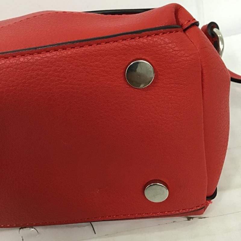 ザラ ZARA ショルダーバッグ ショルダーバッグ 3456 004 020 ハンドバッグ 2WAY 無地 赤 / レッド / レディース USED 古着 中古 10097570