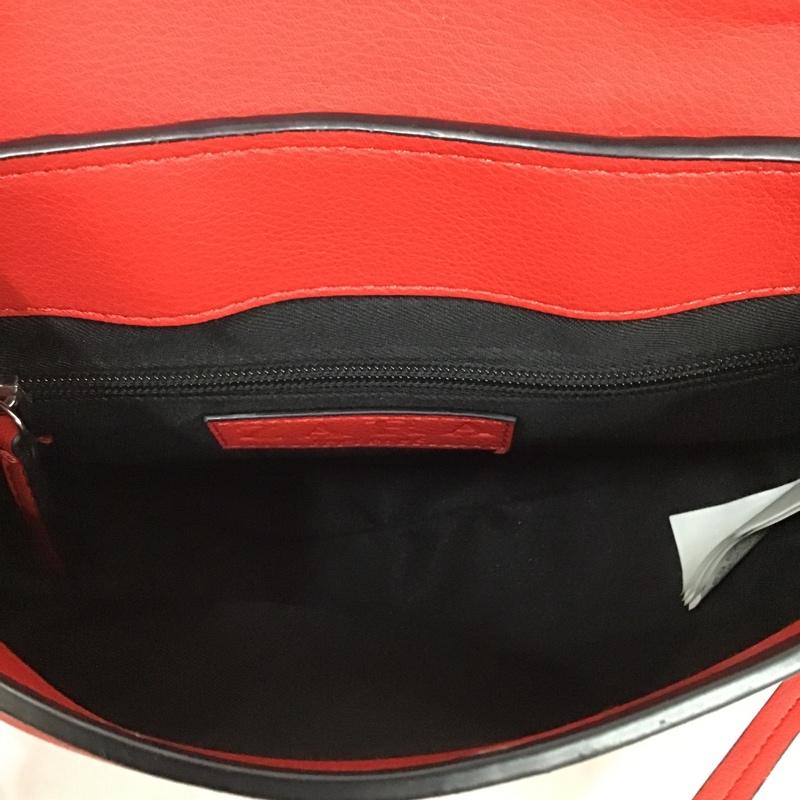 ザラ ZARA ショルダーバッグ ショルダーバッグ 3456 004 020 ハンドバッグ 2WAY 無地 赤 / レッド / レディース USED 古着 中古 10097570