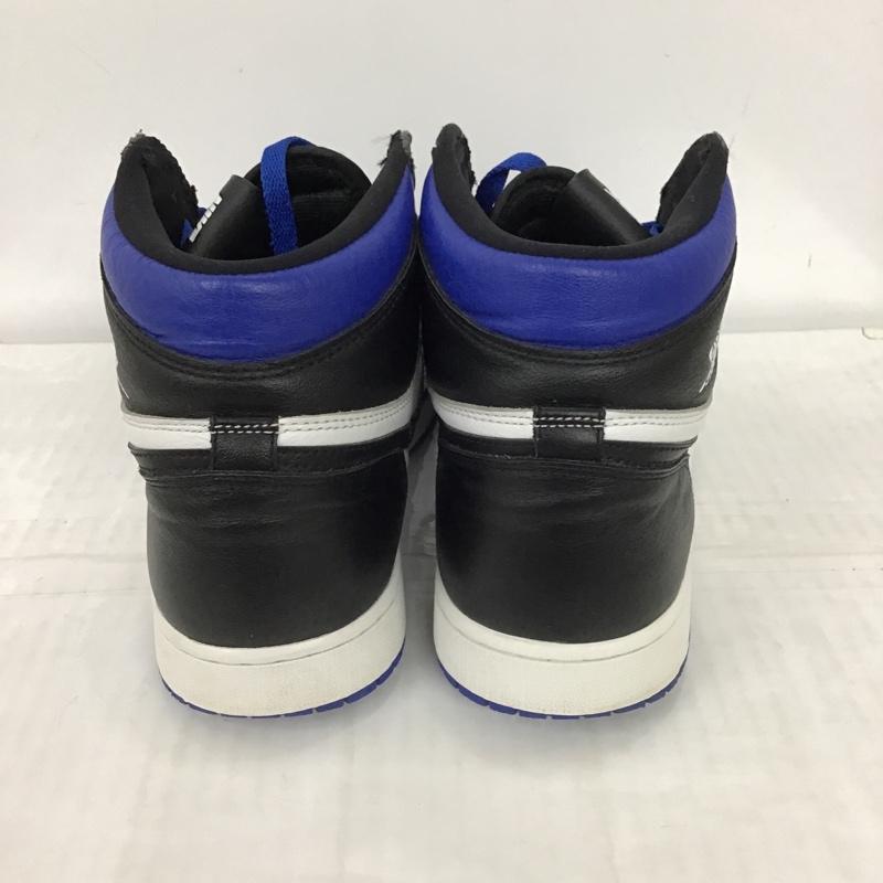 ナイキ NIKE スニーカー スニーカー 555088 041 AIR JORDAN 1 RETRO HIGH OG 28.5cm 箱有 28.5cm ロゴ、文字 白 / ホワイト / X 黒 / ブラック / X 青 / ブルー / メンズ USED 古着 中古 10097576