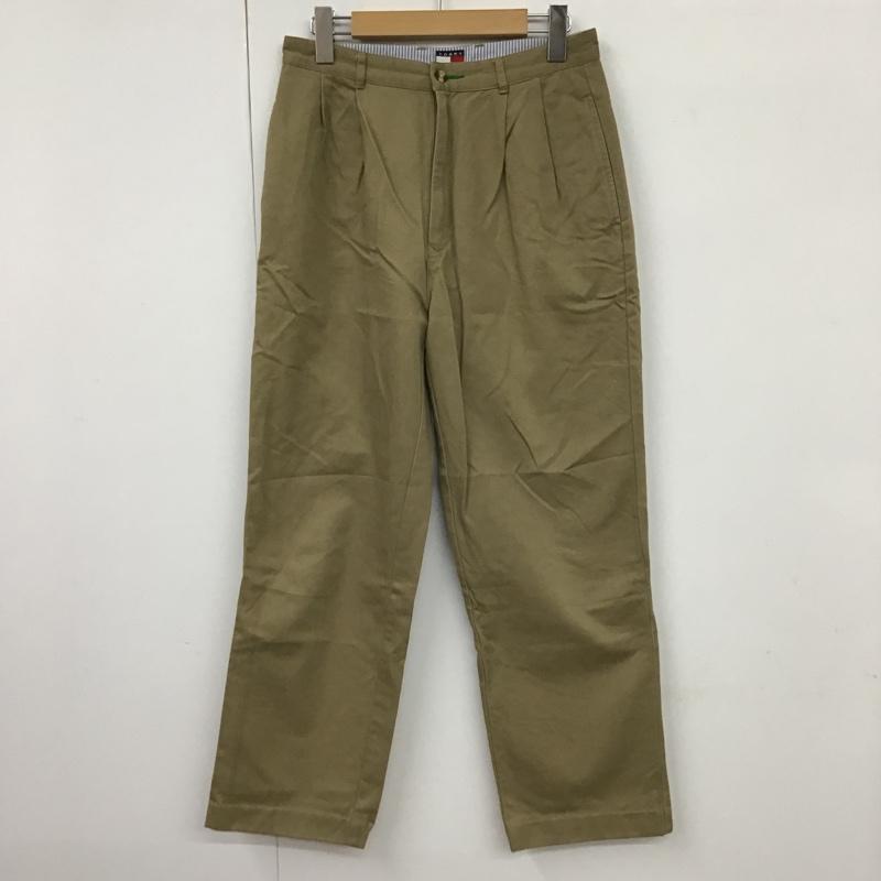 トミーヒルフィガー TOMMY HILFIGER パンツ チノパン 0903351-9224 ワンポイント ベージュ / ベージュ / レディース USED 古着 中古 10097609